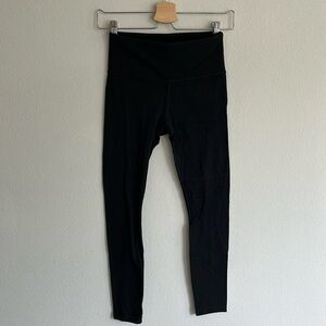 Athleta 7/8 length high-rise Elevation tight, black, size XS